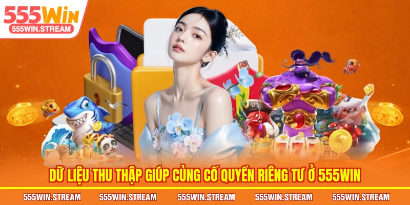 Dữ liệu thu thập giúp củng cố Quyền riêng tư ở 555WIN